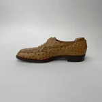 John Lobb Ostrich quilled all over monk shoes Vadrouille