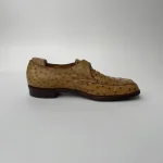 John Lobb Ostrich quilled all over monk shoes Vadrouille