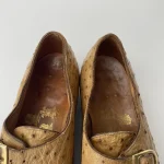 John Lobb Ostrich quilled all over monk shoes Vadrouille